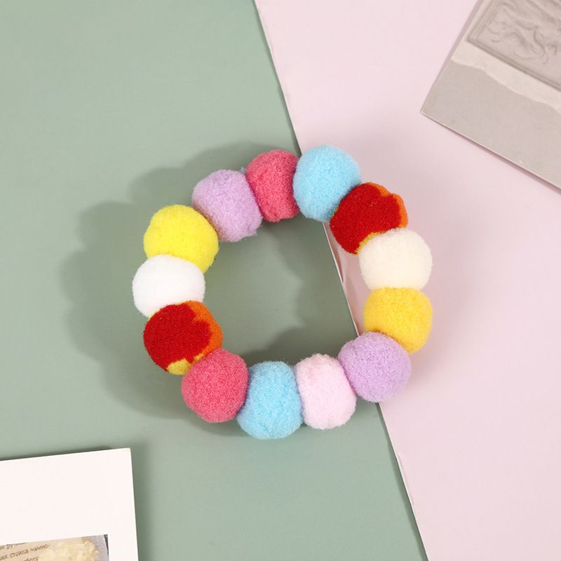 Colorful Plush Ball Collar Kittens, Cute Neck Ring Accessories For Pets, Dog Supplies With Bell_voghion.com