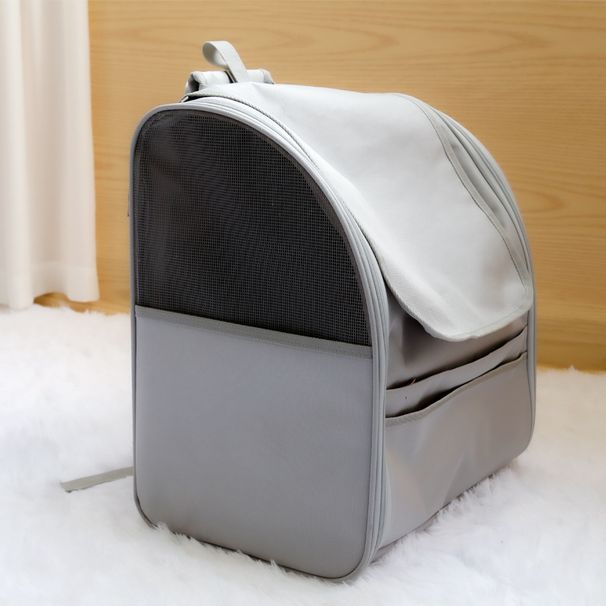 Portable Carrier Waterproof Oxford Cloth Double Shoulder Cat Expandable With Trolley Pet Bag_voghion.com