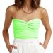 Women's Clothing Spring And Summer Solid Color Cross Knitted Woolen Tube Top Vest Top_voghion.com