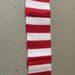 Personalizzato con strisce orizzontali rosse e bianche, sciarpa e collo_voghion.com