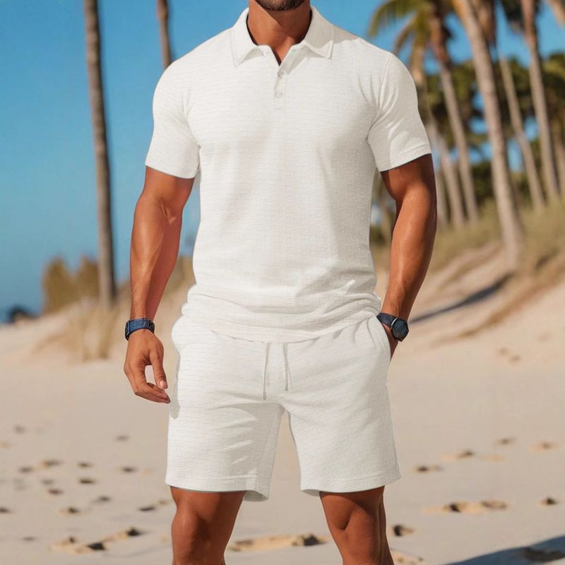 Men's Clothing Men's Casual Knitted Suits Slim Sports Elastic Loose Casual Outdoor Pants_voghion.com