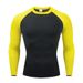 Unbeatable Quality New Men's Compression Sports Fitness Suit, Jogging Tight Fitting And Quick Drying T-shirt, Basketball Training Top_voghion.com