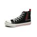 VASIBAEN High Top Canvas Men 2025 Spring New Small Form Design Korean Board Shoes For Men's Versatile Instagram Trend_voghion.com