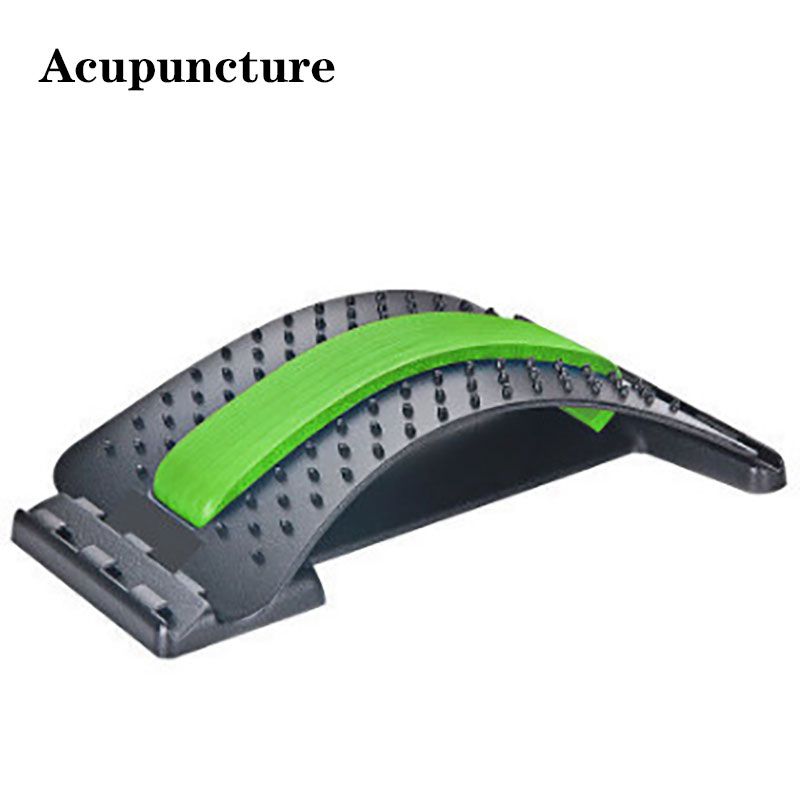 Back Massager Lumbar Support Stretcher Spinal Board Back Stretcher Lower and Upper Muscle Pain Relief for Herniated Disc_voghion.com
