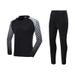 Ensemble maillot et pantalon de gardien de but unisexe - Kit d'entraînement de football en polyester respirant pour adultes et jeunes (plusieurs couleurs et tailles)_voghion.com