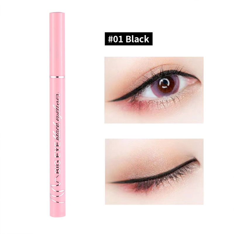 Kleurrijke Eyeliner Waterproof Pencil LangdurigAnti-olie Langdurige Wit Zwart Rood Vloeibare Eyeliner Pen_voghion.com