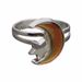 Hot sales Zhu Chao's Mood Moon Ring with Temperature Control, Color Changing Ring, Actress Jewelry_voghion.com