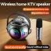 Altoparlanti karaoke RGB multicolore in stile discoteca per feste - Altoparlanti audio Bluetooth wireless_voghion.com