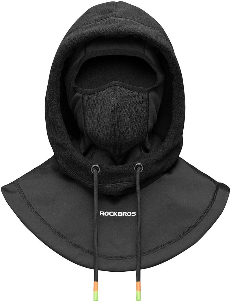 ROCKBROS Sturmhaube Winddicht Balaclava Halswärmer Hombre/Damen Fahrradhelm Mütz_voghion.com