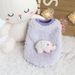 Petstyle Heart-shaped Elephant Small Bean Bag Warm Fleece Puppy Kitten Clothes Cat_voghion.com