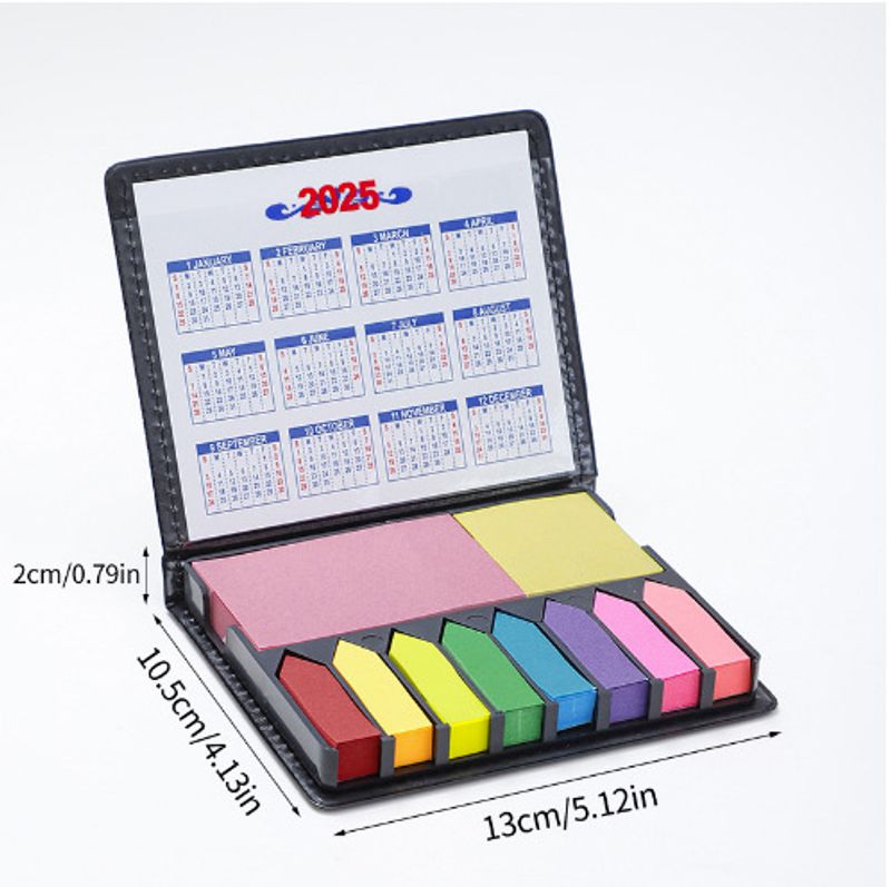 Premium Pu Leather Note Holder With Custom Logo - Elegant Business Stationery Gift Set_voghion.com