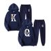 2024 Ny herrtröja KING QUEEN Lös Casual Hooded Printed Par Set_voghion.com