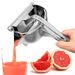 Manual Citrus Juicer - Aluminum Press | Ergonomic Handle | Lemon/Orange Extractor | Dishwasher Safe_voghion.com