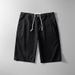 Men's Clothing Summer And Autumn Men's Linen Shorts Cotton And Linen Men's Loose Solid Color Casual Pants Thin Linen Five Point Pants_voghion.com