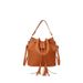 Drawstring Bucket 2025 Spring Summer Solid Color Women's Simple Versatile Shoulder Crossbody Bag Trendy_voghion.com