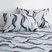Animal Print Bedding Set Grey White Black Leopard 3D Polyester Sheets Fitted Duvet Cover Luxury Hotel Style Queen King Size Options_voghion.com