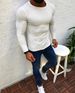 Maglione da uomo 2024 autunno e inverno slim fit a maniche lunghe girocollo pullover top maglione_voghion.com