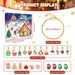 Christmas Jewelry Making Christmas Advent Calendar Gift Box Set 24 Grid Advent Children's Bracelet DIY Blind Box Holiday Gift_voghion.com