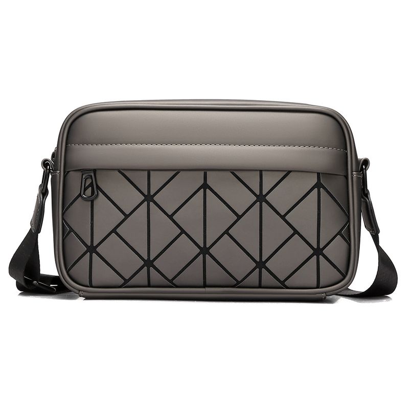 Stylische Umhängetasche für Herren, wasserdichte Schultertasche aus PU-Leder mit großem Fassungsvermögen, minimalistisches urbanes Design für den täglichen Gebrauch_voghion.com