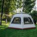 Outdoor 5-8 Person Automatic Quick Open Portable Folding Hexagonal Sun Protection Mosquito Proof Family Camping Tent_voghion.com