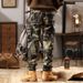 Men's Camo Cargo Pants – Vintage Military Style Relaxed Fit Joggers With Drawstring & Multi-Pockets_voghion.com