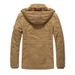 Winter New Men's Fleece Thickened Jacket Medium And Long Hooded Jacket_voghion.com