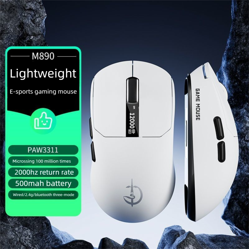 Wireless Mouse Bluetooth Sound Lightweight Rechargeable Gaming E-Sports Dedicated Macro Programming Computer Laptop_voghion.com