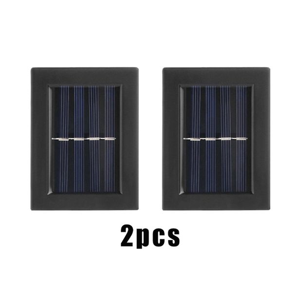 2PC Smart Solar LED Zewnętrzne Światło Wodoodporne Ogrodowe Lampy Dekoracyjne na Balkon Dziedziniec Ulica Ścienna Lampa Ogrodowa Zewnętrzna Solarna Lampa_voghion.com