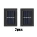 2PC Smart Solar LED Zewnętrzne Światło Wodoodporne Ogrodowe Lampy Dekoracyjne na Balkon Dziedziniec Ulica Ścienna Lampa Ogrodowa Zewnętrzna Solarna Lampa_voghion.com