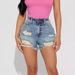 Damenbekleidung Retro zerrissene Jeansshorts_voghion.com