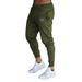 Men's 2024 Fashion Printed Jogging side pockets elastic comfort casual solid color everyday slim pants S-3XL_voghion.com