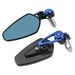 Motorcykel Bar End Side Backspegel Universal 7/8" 22mm Motorcykelstyre Kolfiber Backspeglar Tillbehör_voghion.com