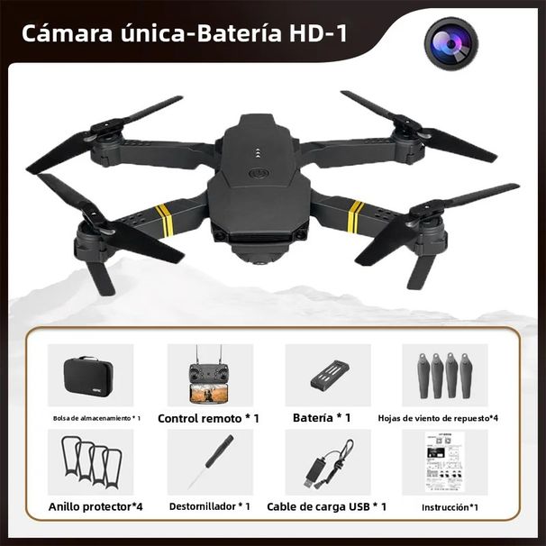 KBDFA E58 Mini Drone WiFi FPV con Telecamera HD 1080P 4K Altitudine Mantenimento Elicottero RC Pieghevole Regalo per Interni E_voghion.com
