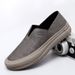 Cowhide hollowed out lazy driving shoes, seasonal casual perforated shoes_voghion.com