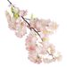 Branches de cerisier artificiel – Fleurs de sakura réalistes de 1,2 m pour décoration de mariage, accessoires de photographie et décoration d'intérieur (tiges flexibles et résistantes aux UV)_voghion.com