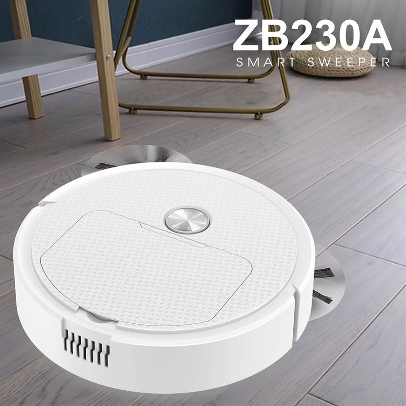 Robot de balayage intelligent 3 en 1, Mini balayeuse et aspirateur sans fil pour usage domestique_voghion.com
