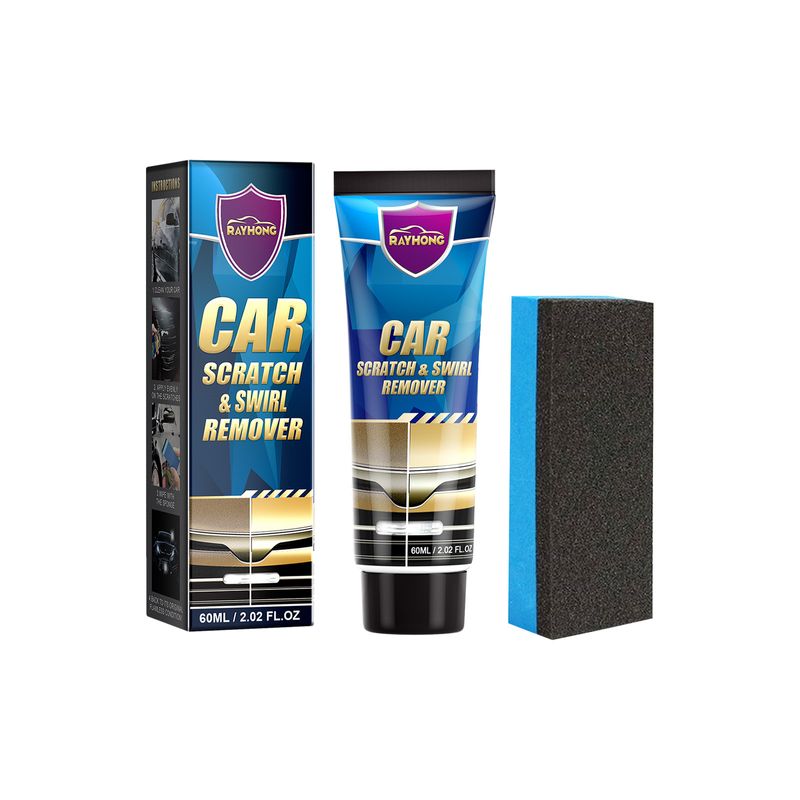 Crème de réparation des rayures de voiture Rayhong, entretien de la voiture, rénovation, rayures de peinture, rayures, polissage, pâte de réparation de peinture_voghion.com