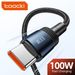 100W Type C To USB C PD Fast Charging Charger Type-C Cable For Books Samsung Xiaomi USB-C Cable 1M 2M 3M_voghion.com