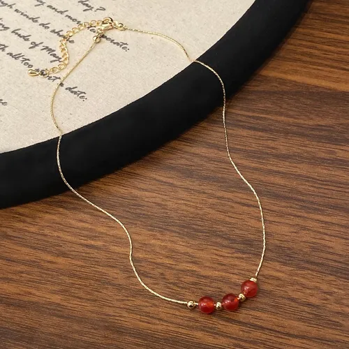New Chinese Style Simple Versatile Collarbone Chain With A Niche, Luxurious High-End Temperament, Exquisite And_voghion.com