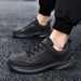Euro Step 2025 New Versatile White Large Size Running Men's Odor-Resistant Leather Casual Sports Travel Trendy Shoes_voghion.com