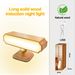 Wooden Motion Sensor Wall Lights - Magnetic Reading Lamps For Hotels/Libraries_voghion.com