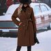 Klassischer zweireihiger Wollmantel für Damen – Trenchcoat mit Gürtel und Revers, warmer Wintermantel (Grau/Schwarz/Khaki/Braun/Rot, S-XXL)_voghion.com