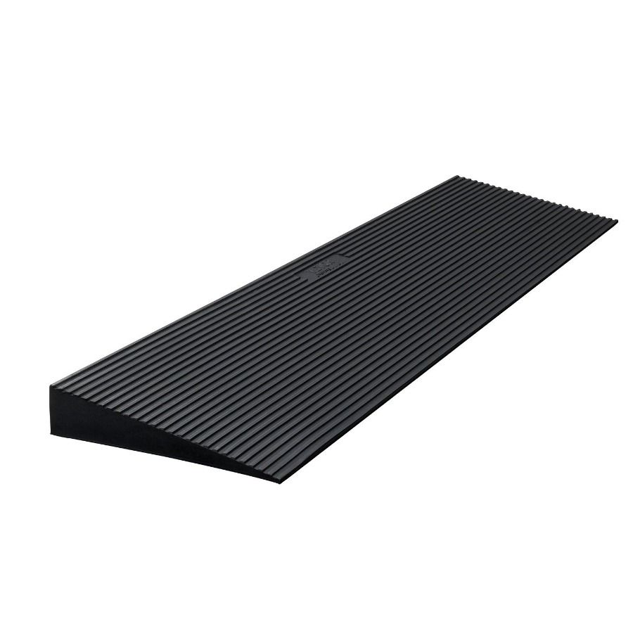 Wheelchair Ramp Sweeping Rubber Threshold Ramp Solid Double Ramp Rise For Rubber Wide 35.4 Robot With Natural Cuttable NonSlip_voghion.com