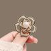 Hollow Camellia Brooch, Exquisite And Advanced Design Temperament, Small Fragrant Style, Simple Pin Accessories, Women_voghion.com