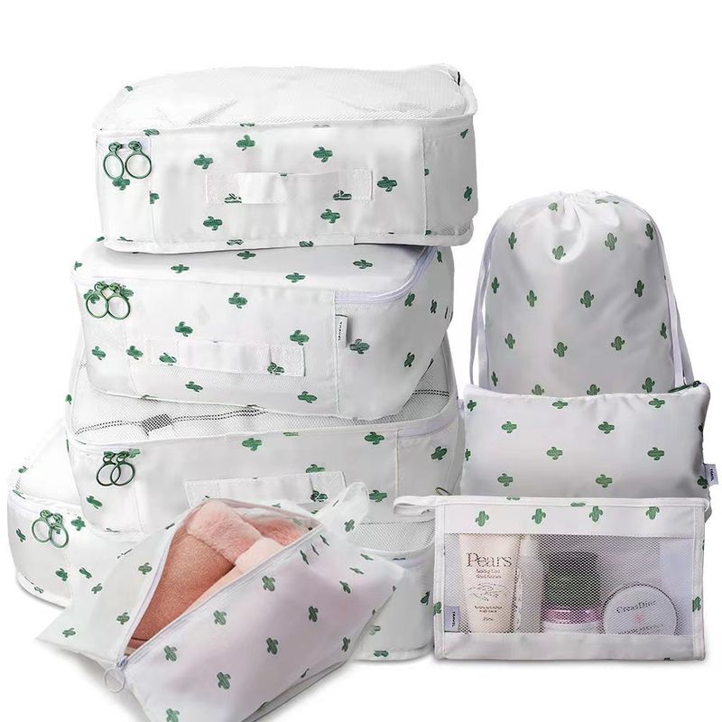Conjunto de armazenamento de viagem Bolsa de armazenamento de viagem Conjunto de 8 peças Bolsa de armazenamento para classificação de roupas de viagem_voghion.com