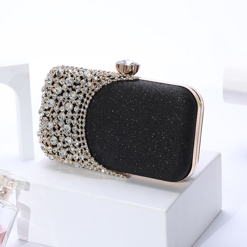 Sacs pour femmes Sac de soirée à clous en diamant, sac à main pour femme, sac à main pour robe, discothèque, sac à main brillant pour banquet de célébrités Cheongsam, sac à cosmétiques_voghion.com