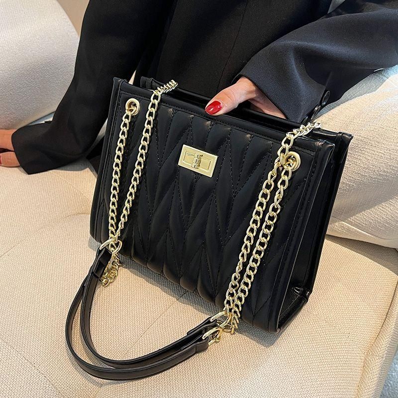 De populaire tas van dit jaar voor dames met grote capaciteit 2025 Nieuwe veelzijdige zomermodeketen Schoudertas Crossbody Forensentas_voghion.com