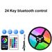 5V USB RGB LED Strip Lights With Bluetooth & IR Remote - 16 Million Colors, 5050/2835 SMD LEDs (12/18/30/60 LEDs/M), Self-Adhesive Flexible Light_voghion.com