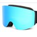 Magnetic Double Layer Anti-Fog Cylindrical Ski Glasses Equipment Snow Protective Goggles_voghion.com