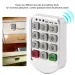 5/1Pcs Smart Passwort Schublade Schrank Tür Kleiderschrank Elektronische Gym Digital Anti-diebstahl Hause Schloss_voghion.com